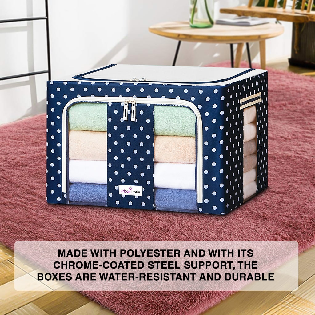 UrbanStorie® Wardrobe Storage Boxes, Store your Clothes, Sarees, Blankets, Winter Items.