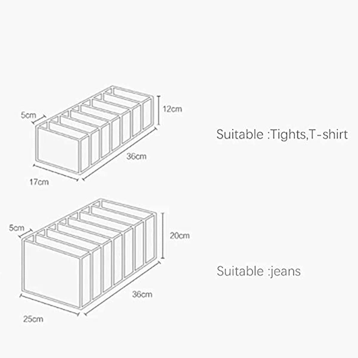 Multipurpose Large Capacity Compartment Storage Box (1 PC)