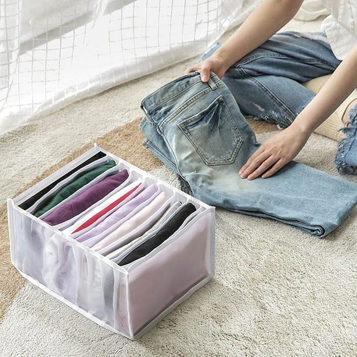 Multipurpose Large Capacity Compartment Storage Box (1 PC)