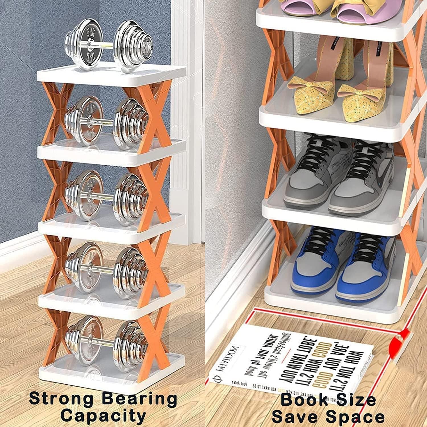 Smart Foldable Shoes Shelf 5 Tier Shoe Rack – Urban Storie INDIA