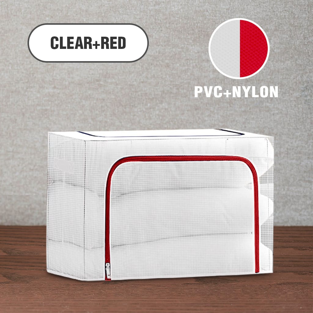 Oxford Fabric Storage Bins for Your Clothes, Saris, Bed Sheets, Blanket etc.
